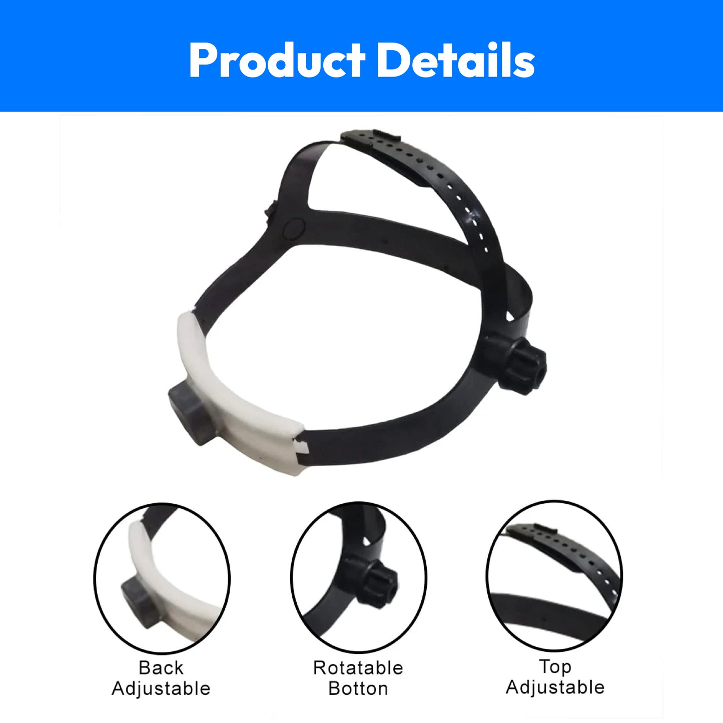 Welding Safety Helmet Black Color
