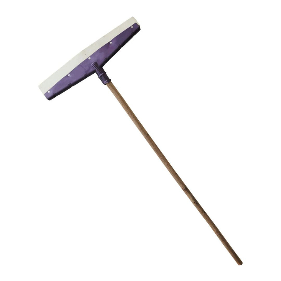 Wiper with Wooden Handle