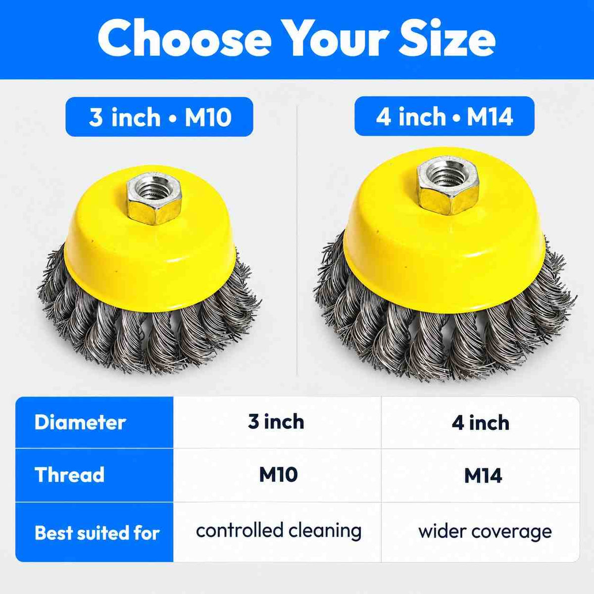 Implemental Wire Cup Brush - 1