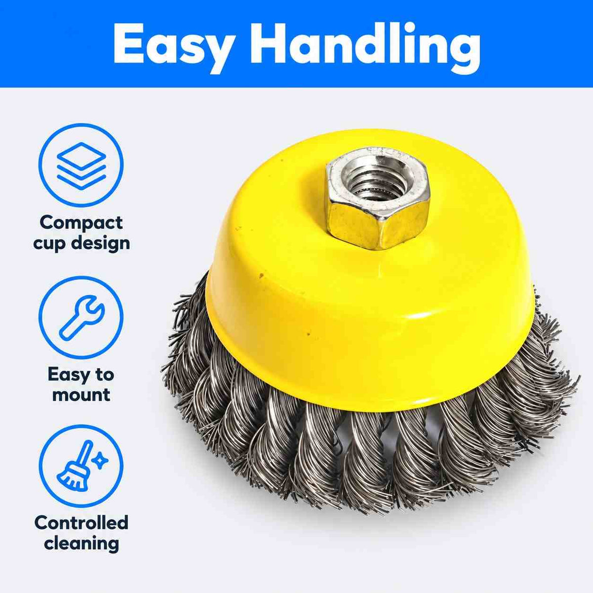 Implemental Wire Cup Brush - 1