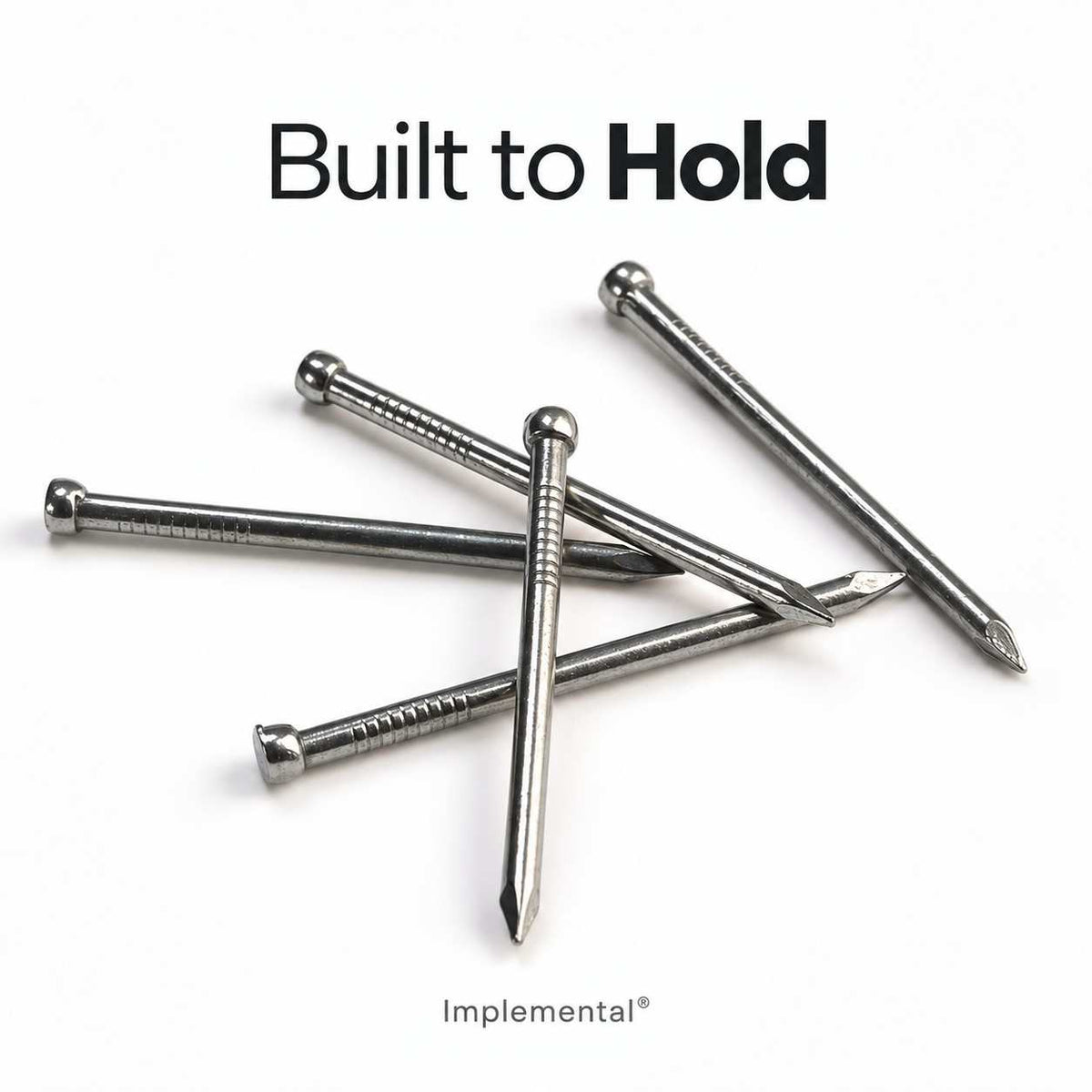 Implemental Wire Nails Multipurpose use for Home and Offices Without Head (Keel) - 1