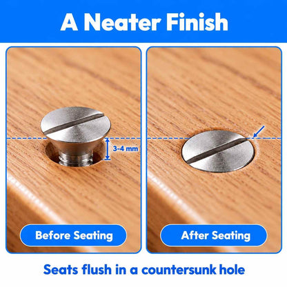 Wood Screw Flat Head Self Tapping-No.7 Size 30mm