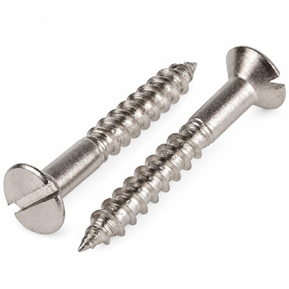 Wood Screw Flat Head Self Tapping-No.7 Size 30mm