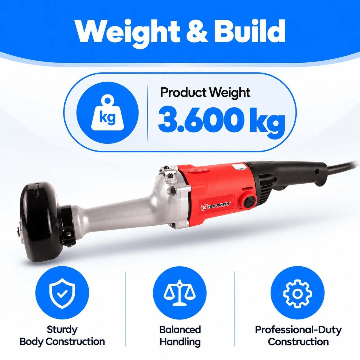 XPT410 Straight Grinder For Industrial Use
