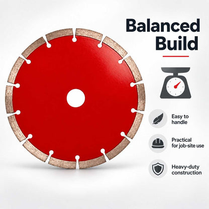 Implemental XTRAPOWER Diamond Cutting Disc Bore Size- 18SEG - 1