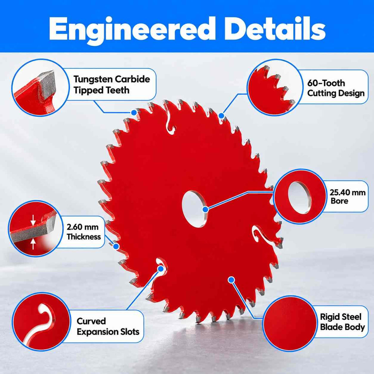 XTRA POWER TCT CUTTING DISC 10"-60 Teeth