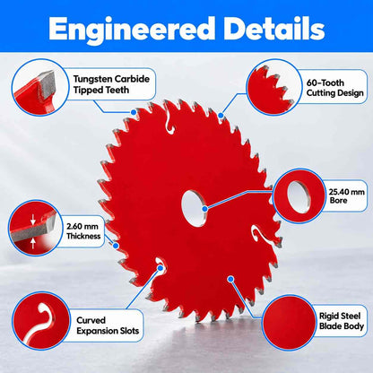 XTRA POWER TCT CUTTING DISC 10"-60 Teeth