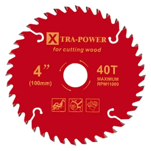 Xtra Power TCT Saw Blade ATB Tooth For Wood Cutting