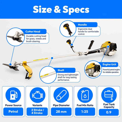 Xtra Power Brush Cutter/Grass Trimmer (Petrol)