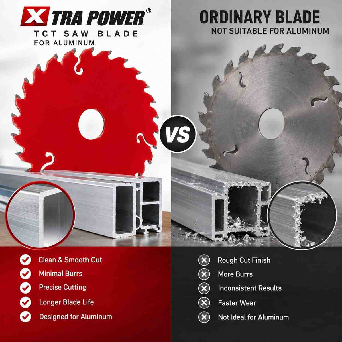 Implemental XTRA POWER TCT CUTTING DISC 10"-60 Teeth - 1