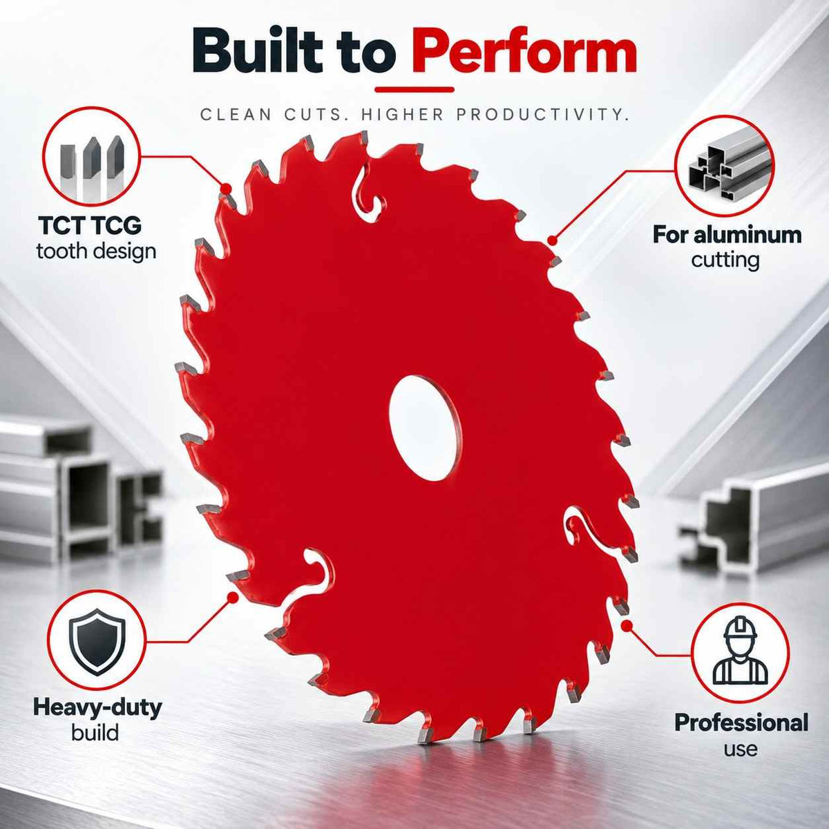 Implemental XTRA POWER TCT CUTTING DISC 10"-60 Teeth - 1