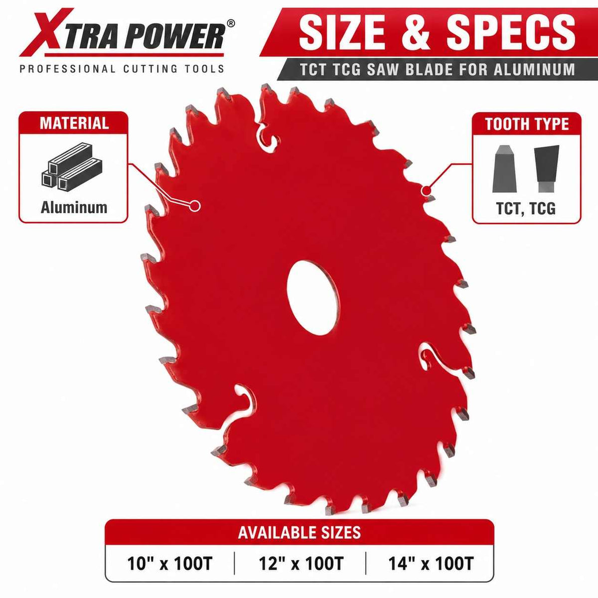 Implemental XTRA POWER TCT CUTTING DISC 10"-60 Teeth - 1