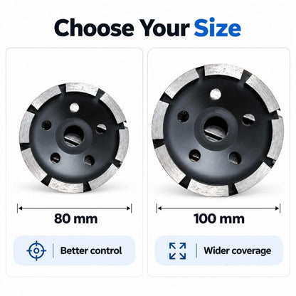 Xtra Power Diamond Cup Wheel Heavy Duty Work