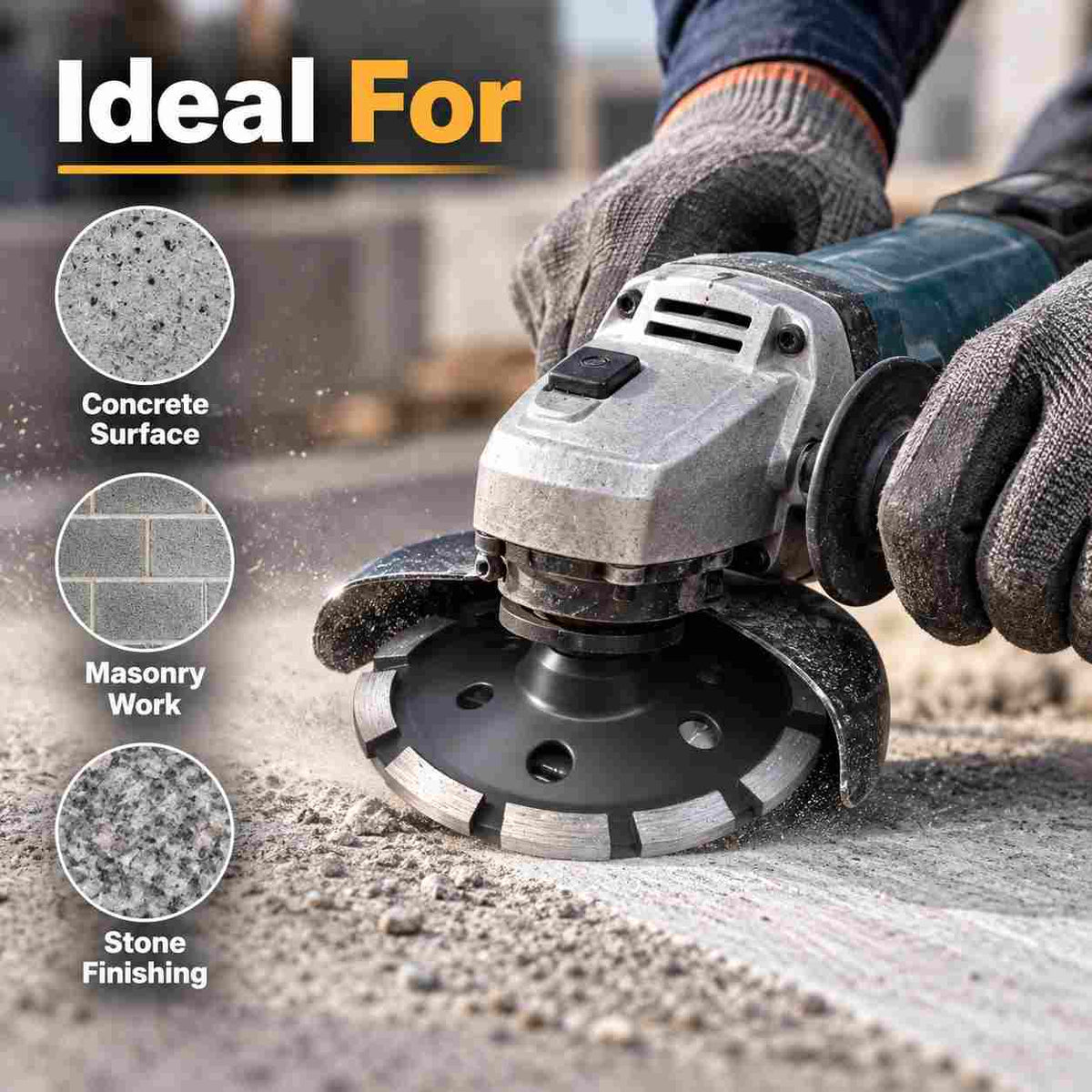 Xtra Power Diamond Cup Wheel Heavy Duty Work