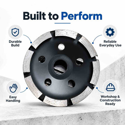 Xtra Power Diamond Cup Wheel Heavy Duty Work