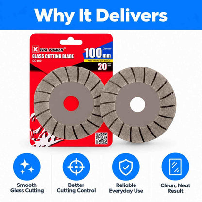 Xtra power Glass cutting blade GC100-100X20MM