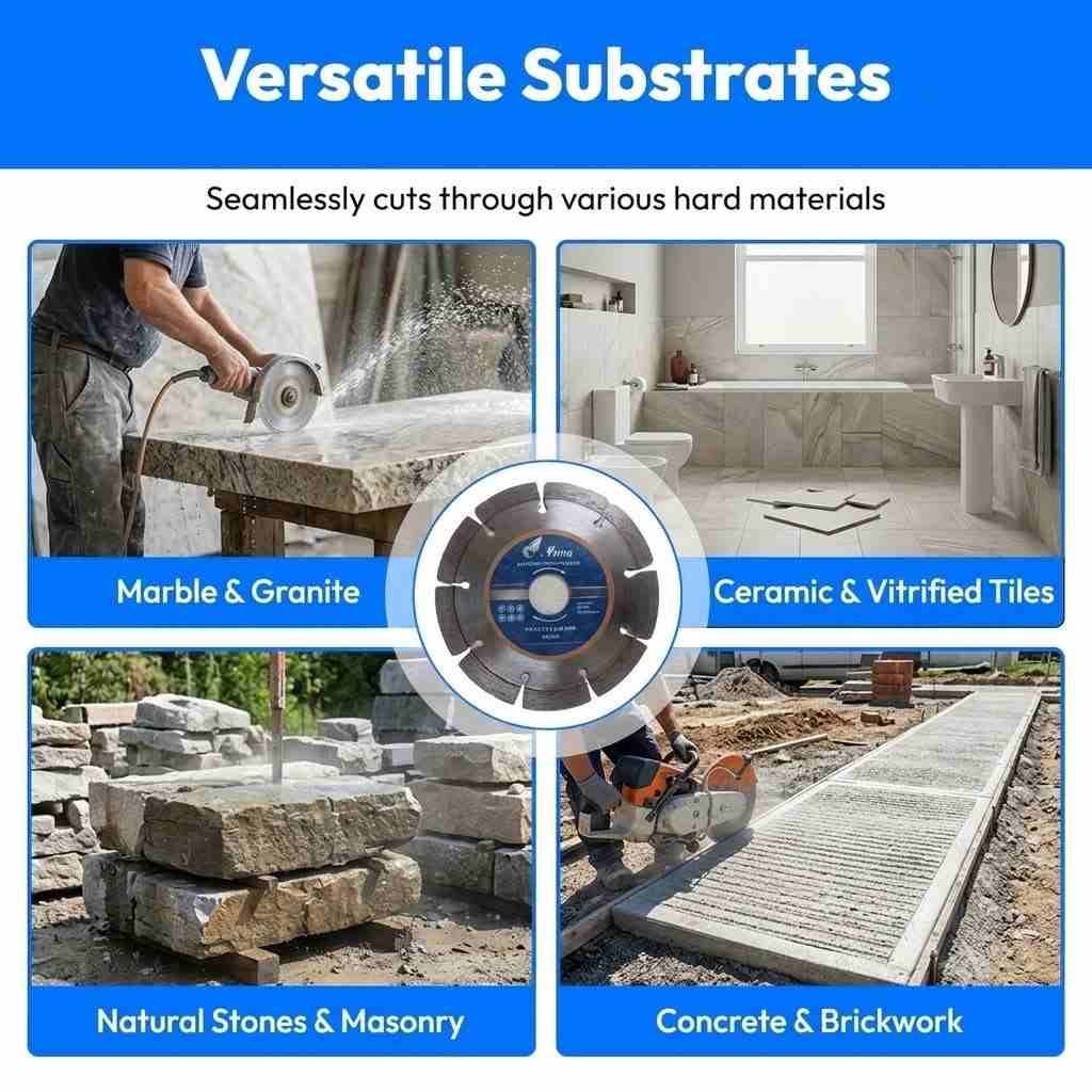 YKING SAW BLADE MARBLE CUTTING BLADE 4"