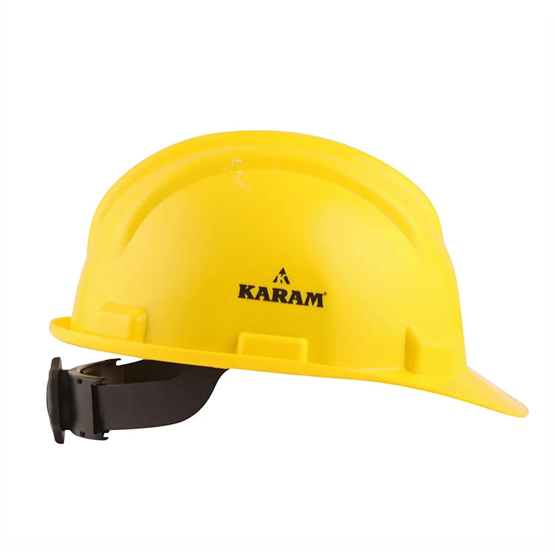 Karam Yellow Safety Helmet Protective Head Gear