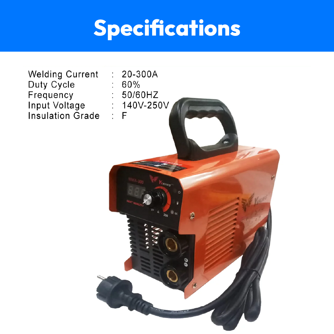 Yiking Inverter MMA Welding Machine ARC-300