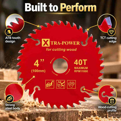 Implemental Xtra Power TCT Cutting Disc ATB Tooth For Wood Cutting - 1