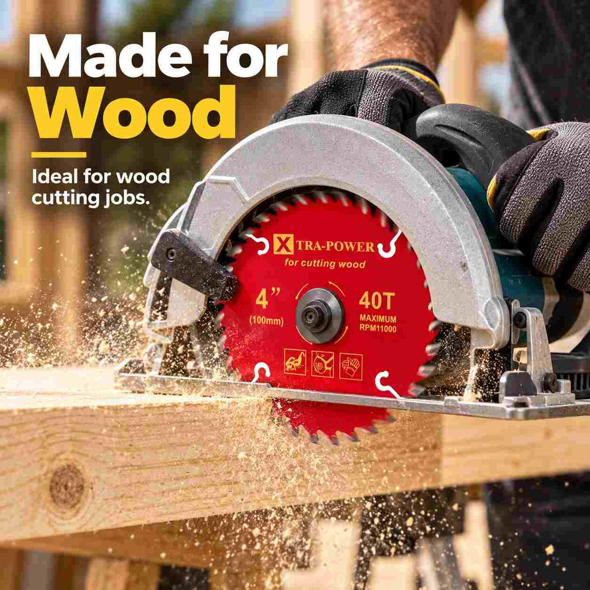 Implemental Xtra Power TCT Cutting Disc ATB Tooth For Wood Cutting - 1