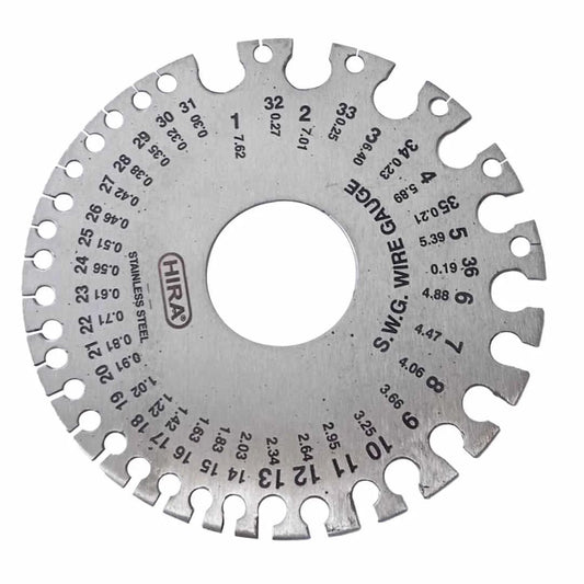 SWG Sheet Metal Wire Gauge Thickness Gauge