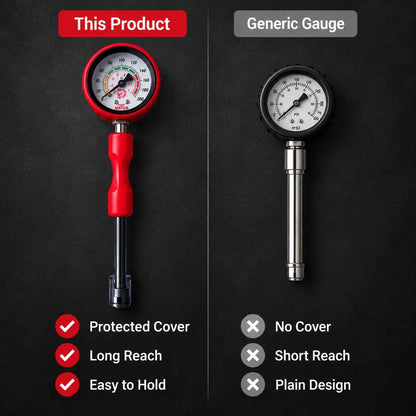 Implemental Mayur Air Pressure Gauge 200PSI - 1
