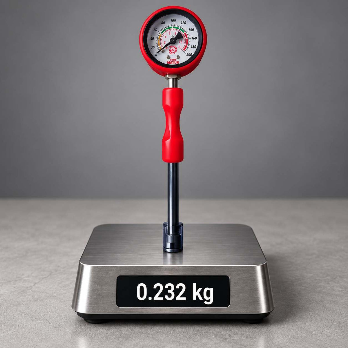 Implemental Mayur Air Pressure Gauge 200PSI - 1