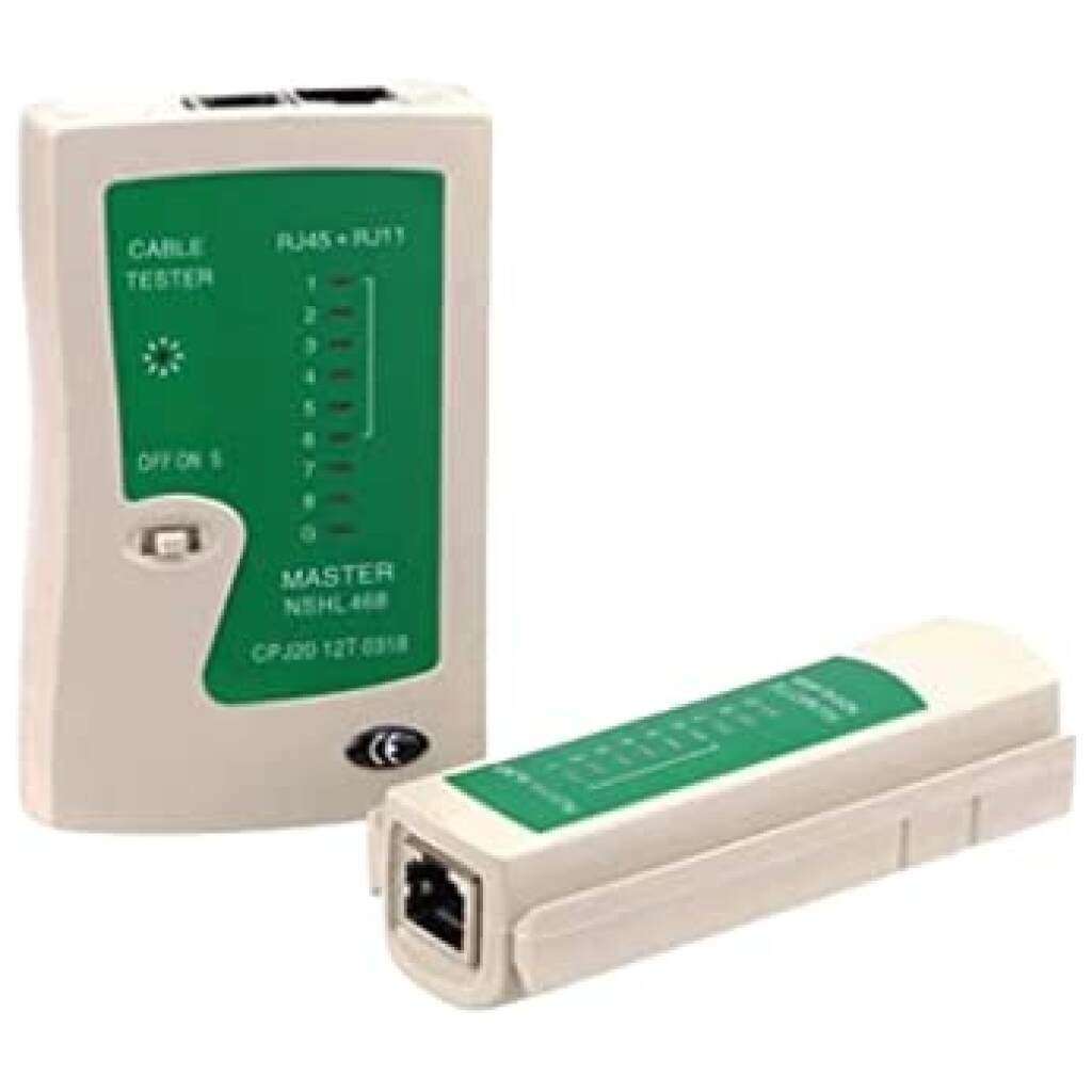 Network Cable Tester Lan & Cable Tester RJ45 & RJ11 Implemental