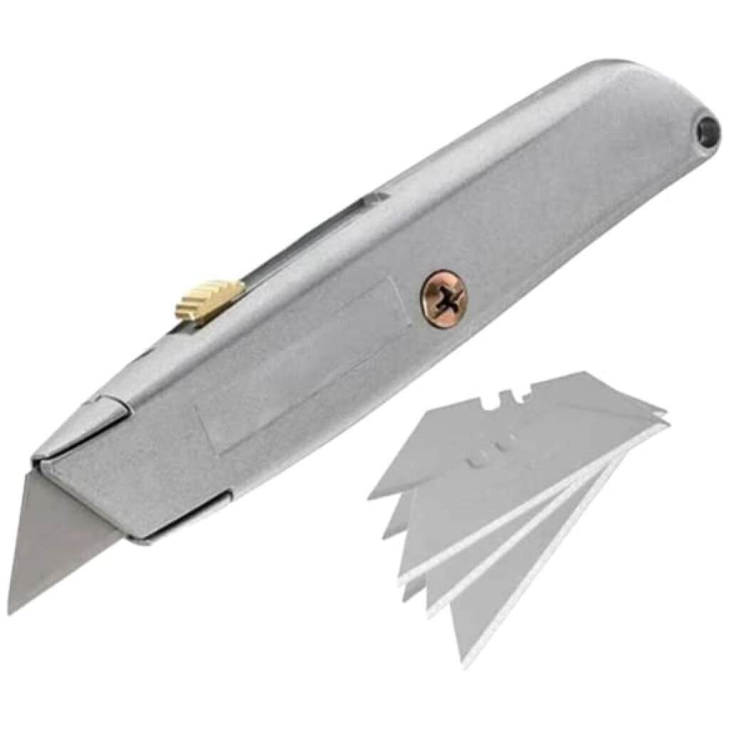 Taparia Utility Knife19MM Card board & Paper Cutter with10 Replacement