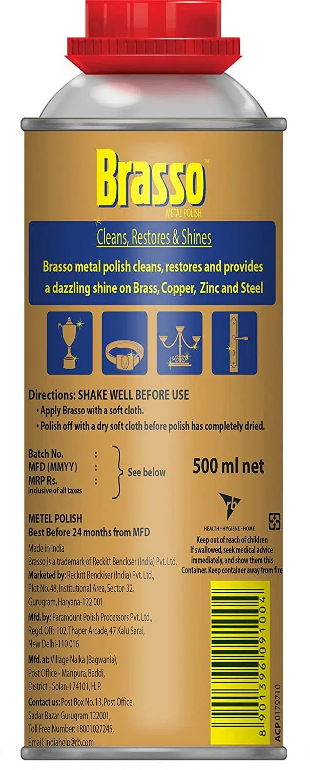 Brasso Metal Polish 500ml