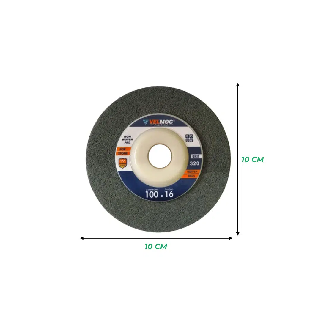 Non-Woven Pad stone polishing Grit-320 (Pack of 2) - Image 2