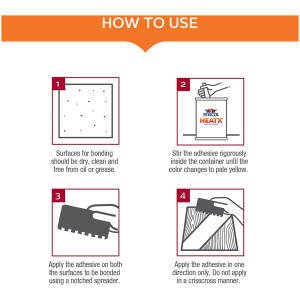 Fevicol HeatX Adhesive | Heatproof Woodworking Glue – Pidilite
