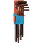Taparia Extra Long Ball Point Allen Key Set KBHI10X