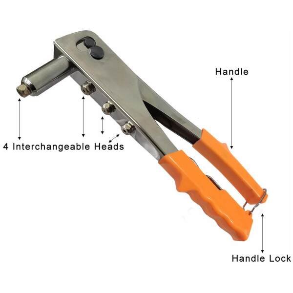 Pneumatic Air Rivet Gun Self-plugging – Implemental