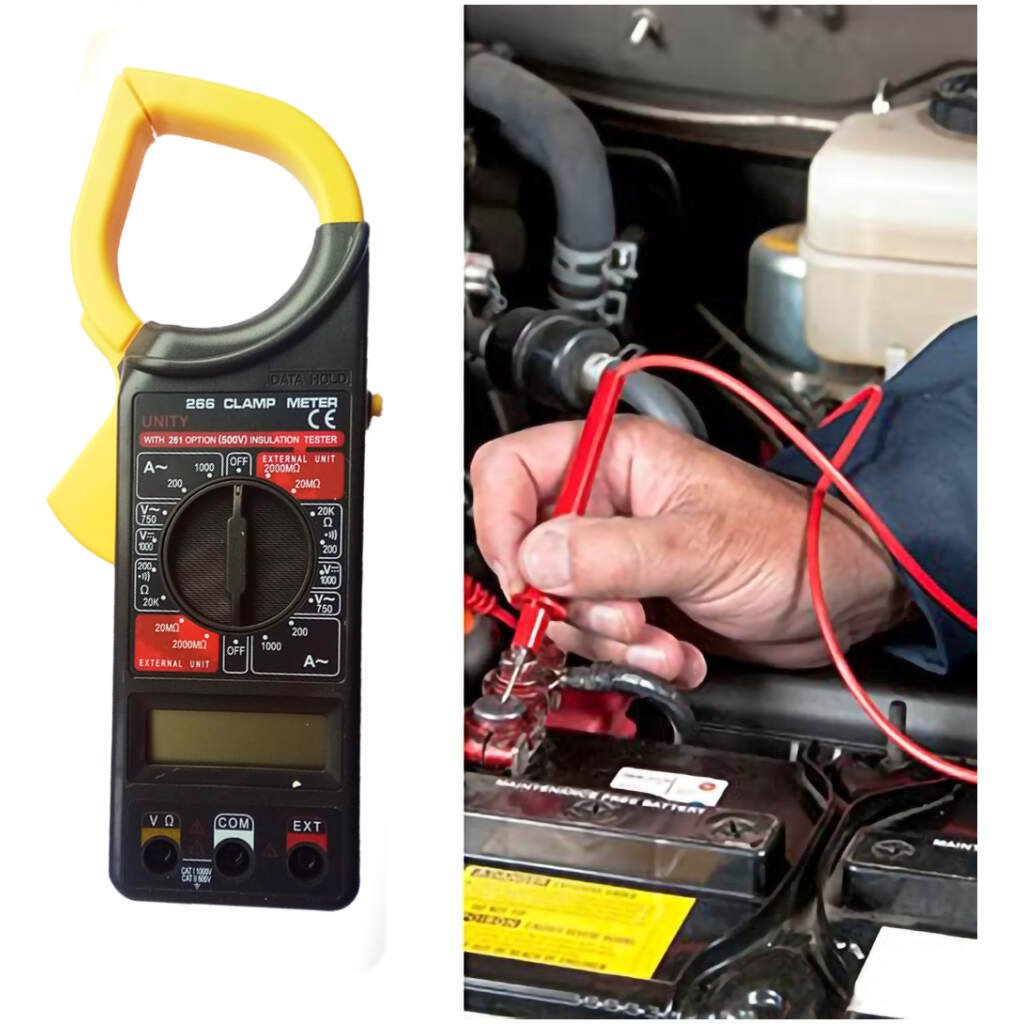 Unity AC/DC Resistance Tester Clamp Meter -266