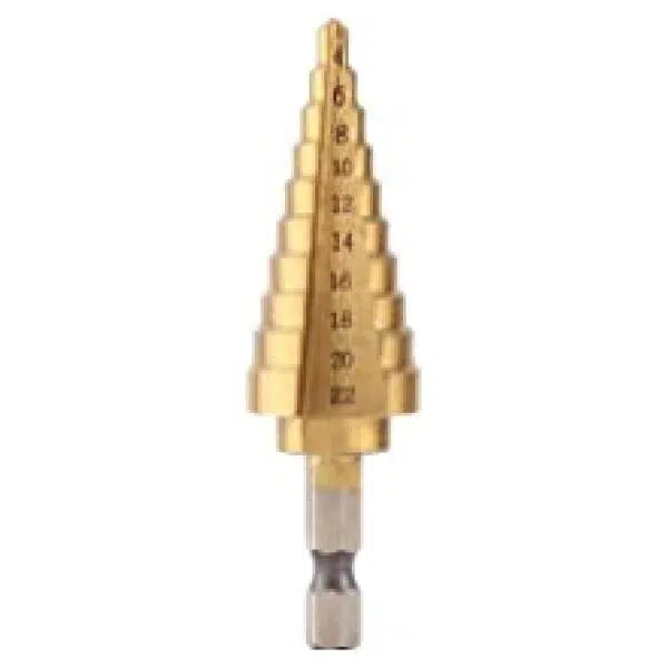 Workzone Step Drill Round Shank-4-22mm