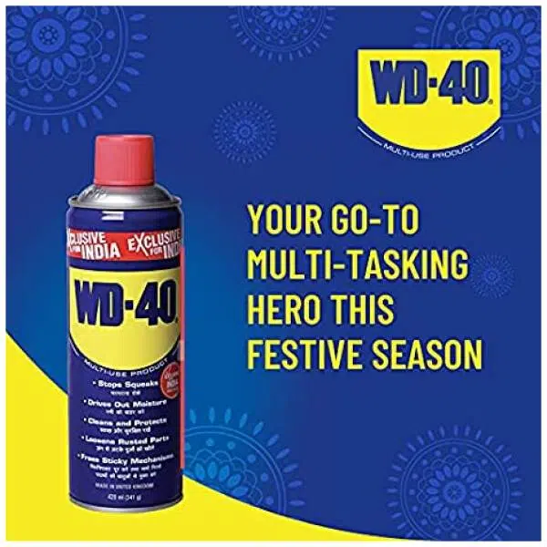 Pidilite WD-40,  Rust Lubricants Spray Multipurpose Spray - Image 5