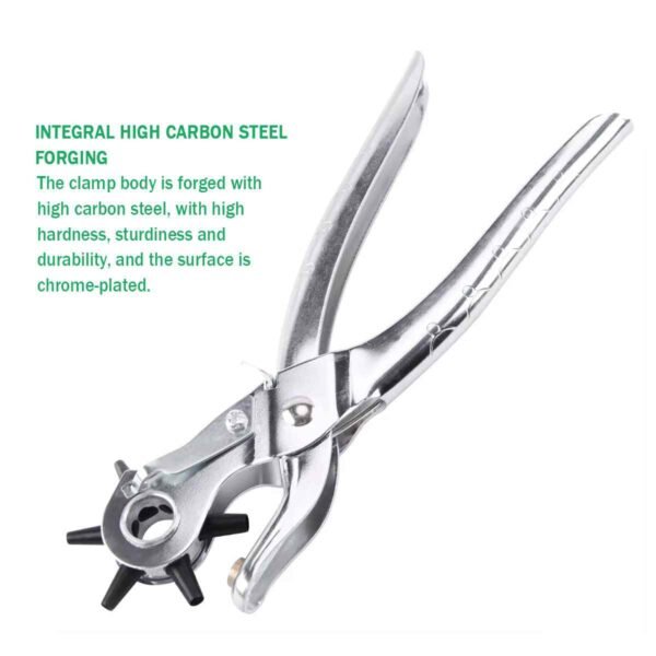 Leather Hole Punch Belt Revolving Plier - Image 4