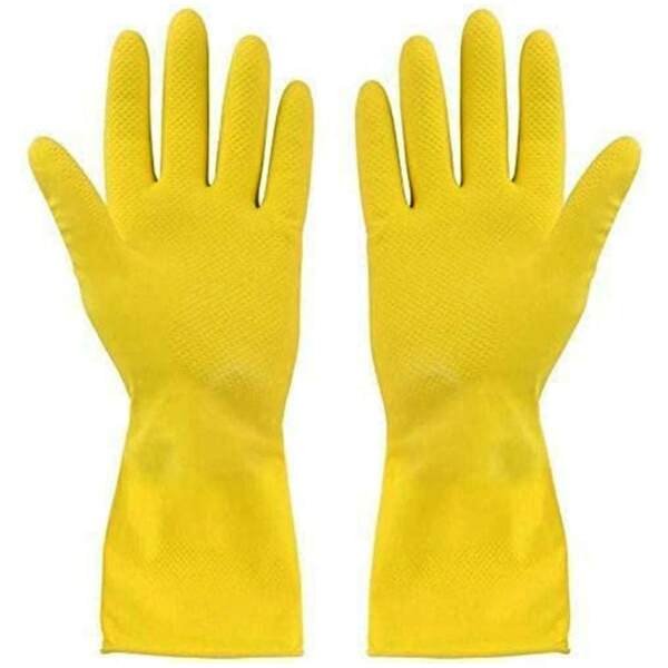 Reusable Washable Waterproof Cleaning Gloves-10Inch