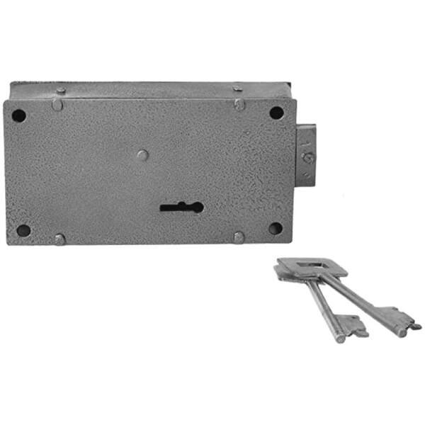 3T- 0252 Small Side Shutter Lock (Brass and Metallic)