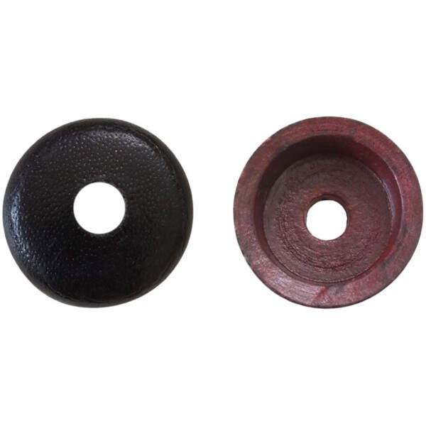 Round Shape Water Pump Leather Cup Washer-Pack of 2