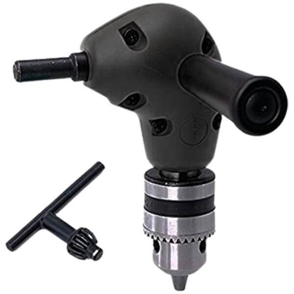   Right Angle Bend 90 Degree Round Shank Drill Adapter