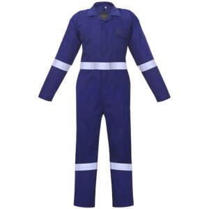 Mechanical Navy Blue Dungaree Suit Cotton Coveralls-XL Size