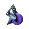  4 Rubber Trolley Wheels with 2 Break & 2 Without break-2Inch
