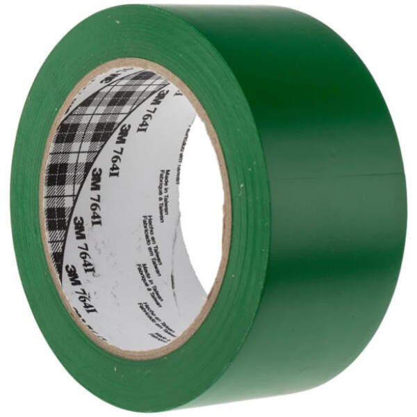 Self Adhesive Floor Marking Tape-Green-2 Inch-25Mtr.