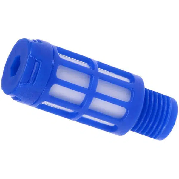 Plastic Exhaust Air Silencer Compressor Fitting-1/4Inch