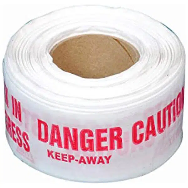 Caution/Danger Barricade Tape 3"-100 Mtr Roll - Image 3