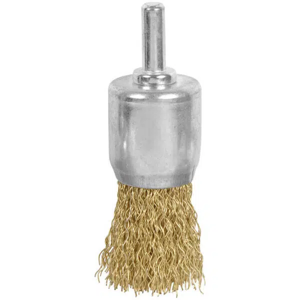 Brass Wire End Brush-1Inch