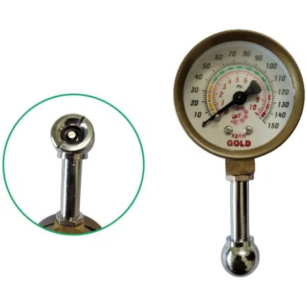 Mayur Air Pressure Gauge Small and Portable 150-PSI - Image 4